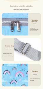 Conjunto de Malas de Viagem para Crianças com Design de <span class=keywords><strong>Cartoon</strong></span> Fofo à Prova d'Água, 18 Polegadas - Product Image 3