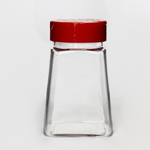 8 oz 250ml quadrato di Plastica <span class=keywords><strong>contenitore</strong></span> <span class=keywords><strong>per</strong></span> <span class=keywords><strong>sale</strong></span> e pepe con spezie shaker coperchio 250ml barattolo di spezie con nero farfalla/shaker coperchio - Product Image 6