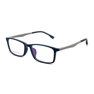 กรอบแว่นตาสไตล์เกาหลี TR90 ทรงสี่เหลี่ยมเต็มกรอบ ทนทานต่อการแตกหัก ดีไซน์มินิมอล สำหรับผู้ใหญ่ทั้งชายและหญิง ใช้งานได้สองแบบ รุ่น 3243 - Product Image 1