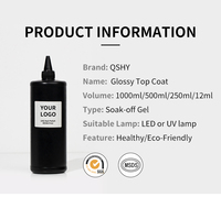 Vente en gros d'ongles de qualité supérieure Gel UV 100ml 250ml 500ml 1000ml Kit de couche de base de recharge en vrac avec options OEM/ODM