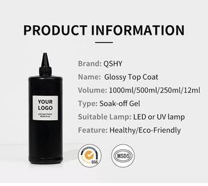 Оптовая продажа, высококачественные товары для ногтей, УФ-гель, 100 мл, 250 мл, 500 мл, 1000 мл - Product Image 4