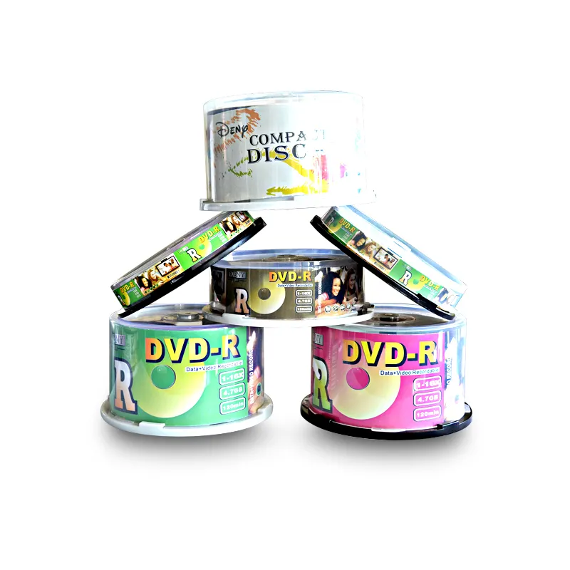 Shrink Wrap Single Layer Recordable Movie Burning 4 7gb 120min 16x DVD OEM Status Style