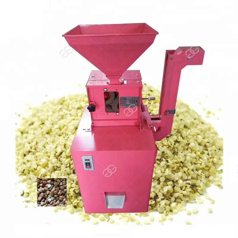 पोर्टेबल चावल मिलिंग कॉफी की फलियों छीलने उपकरण एक प्रकार का अनाज सन बीज Husking मशीन