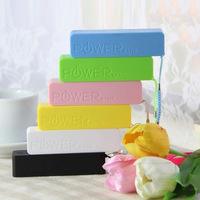 Chargeur d'urgence Portable 2600mAh Mini banque d'alimentation de parfum avec batterie arrière externe Micro USB universelle pour téléphones mobiles