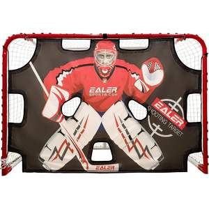Cible de tir pour gardien de but EALER Hockey, 6x4 pieds, portable, en nylon, pour entraînement au hockey sur glace et sur rue - Product Image 2