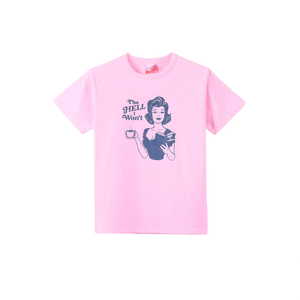 T-shirt retrò femminista da donna a maniche corte con scollo rotondo, 100% cotone, stampa vintage, maglietta da attivista, per tutte le stagioni - Product Image 1