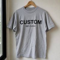Camiseta Blanca Extra Grande Personalizada, 230 g/m², Algodón con Serigrafía, Antiencogimiento, Estilo Casual y Urbano, Unisex, para Hombre y Mujer, OEM