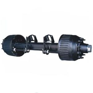 Proveedor de Piezas para Semirremolques, Venta de Ejes para Remolques con Capacidad de Carga de 16t, Eje Trasero con ABS para Remolques de Camiones y Piezas de Repuesto - Product Image 4
