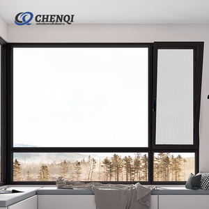 Cửa sổ nghiêng và xoay nhôm cho nhà máy trực tiếp, tiết kiệm năng lượng với giá trị <span class=keywords><strong>k</strong></span> thấp - Product Image 4