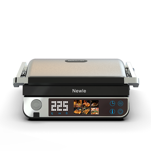 Grille-pain numérique détachable Newle <span class=keywords><strong>en</strong></span> acier inoxydable à 6 tranches avec contrôle de la température et ouverture à <span class=keywords><strong>180</strong></span> <span class=keywords><strong>degrés</strong></span> - Product Image 4