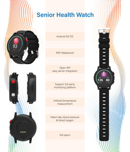 Reloj Inteligente para Personas Mayores: Llamadas 4G; Rastreo GPS; Botón SOS; Monitor de Salud; IP67 - Product Image 4