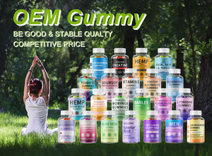 Oem/ODM sức khỏe chất lượng cao magiê <span class=keywords><strong>Taurine</strong></span> Gummies 60 cái thực phẩm bổ sung - Product Image 4