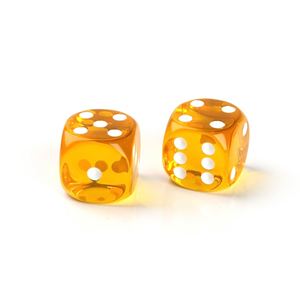 Dados de Resina Transparentes de 24mm, Grandes, Tipo Jumbo, para Juegos de Mesa, Fiestas y Accesorios - Product Image 2