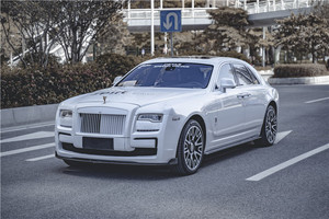 FORRolls Royce Ghost Body <b>Kit</b> Ghost Upgraded CMST Style Carbon Fiber Front Bumper Front Lip Diffuser Side Skirt - Product Image 4