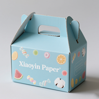 Logo imprimé personnalisé Bonbons Dessert Pâtisserie Biscuit Boîtes en papier en carton Emballage alimentaire Boîte à biscuits Paquet à vendre