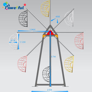 Parco di divertimenti rides viaggio fiere mini ruota panoramica - Product Image 1