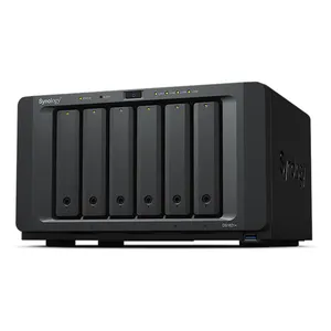 Synology DS1621 + Servidor padrão de armazenamento de seis discos para Enterprise NAS Network (sem disco rígido)