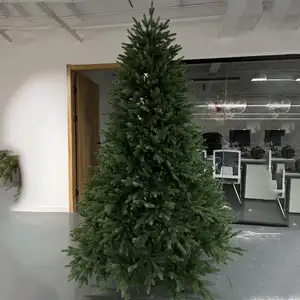 Echtes Gefühl Hohe Qualität 90CM 120CM 150cm 180cm 210cm 240cm Volle PE-Fichte für Weihnachts bäume