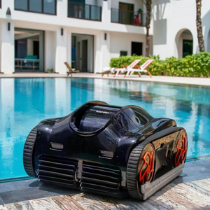 Robot de nettoyage de piscine automatique avec minuterie programmable et modes de nettoyage multiples - Product Image 1