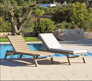 Mobilier de jardin Chaise Longue Chaise Patio Inclinable Chaise De Piscine <span class=keywords><strong>En</strong></span> <span class=keywords><strong>Bois</strong></span> de Salon <span class=keywords><strong>Lit</strong></span> de Plage - Product Image 2