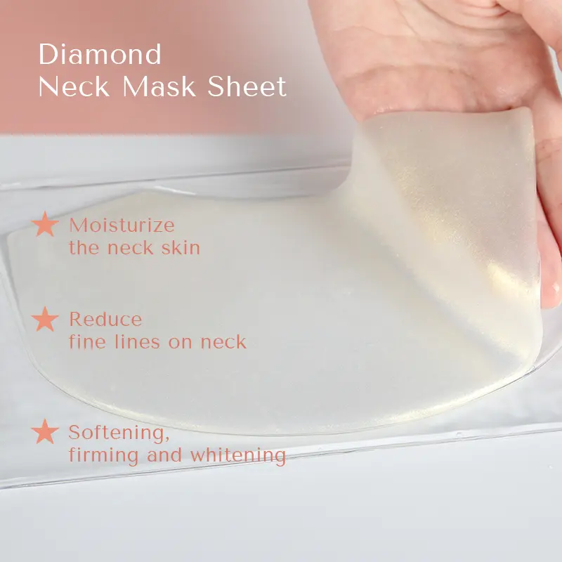 Best Effective Your Logo Repair Cervical Stripe Anti-Wrinkle Chest Anti Ageing Moisturizing Firming Neck Sheet Mask