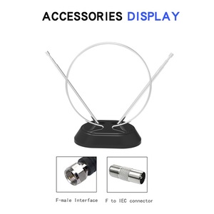 Antenne TV numérique intérieure VHF FM Yagi HD pour usine OEM ODM - Product Image 2