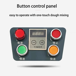 Impastatrice commerciale, impastatrice a doppia velocità verticale completamente automatica per pasta di pane per <span class=keywords><strong>Pizza</strong></span> di grande capacità di miscelazione - Product Image 3