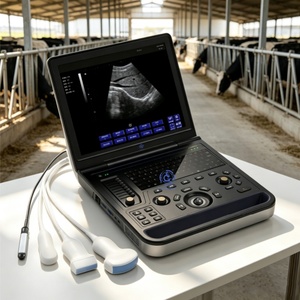 Equipo Veterinario, Escáner <span class=keywords><strong>de</strong></span> Ultrasonido Blanco y Negro, Sistema Portátil, Tecnología <span class=keywords><strong>de</strong></span> Diagnóstico 4D, Certificado CE, 1 Año <span class=keywords><strong>de</strong></span> Garantía - Product Image 1