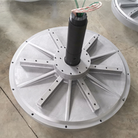 Offre Spéciale Générateur à Aimants Permanents à Flux Axial Sans Noyau 5kw 10kw 15kw 18kw pour Énergie Éolienne, Faible Couple, Haute Efficacité, en Alliage d'Aluminium