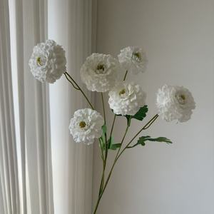 Flor de peonía artificial Junheyuan, rama individual de seda para decoración del hogar y arreglos de boda - Product Image 4