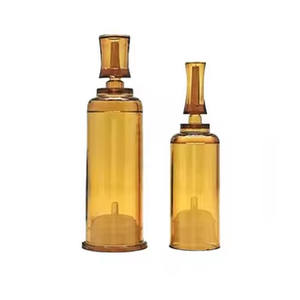 <span class=keywords><strong>Seringue</strong></span> vide cosmétique jetable d'huile essentielle 5ml 10 <span class=keywords><strong>ml</strong></span> 15ml ambre clair AS bouteille de <span class=keywords><strong>seringue</strong></span> de fleur de prunier de sérum en <span class=keywords><strong>plastique</strong></span> - Product Image 2