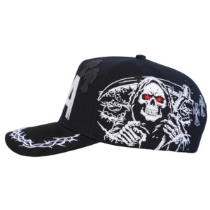 Gorra de Béisbol TCAP China de 5 Paneles, Acrílico y Lana, con Bordado Personalizado, Color Metálico y Silicona - Product Image 3