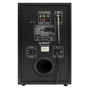 Qbox Q1003 Loa Trầm Gỗ Mới Âm Thanh Trầm Loa Siêu Trầm Âm Thanh Gia Đình Loa Khuếch Đại - Product Image 5