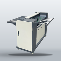 Máquina Plegadora de Dibujos de Construcción, Plegadora de Papel A4 A1 A2 A3, Plataforma de Recepción Semiautomática, Bajo Nivel de Ruido, Pantalla Táctil