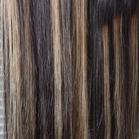 Extensions de cheveux humains vierges Remy gris piano 1B avec closure frontale en dentelle transparente – Vente en gros