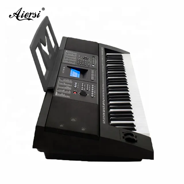 Piano elétrico profissional polia dupla chaves MIDI órgão eletrônico do teclado de piano 61 & função USB de Piano instrumentos musicais