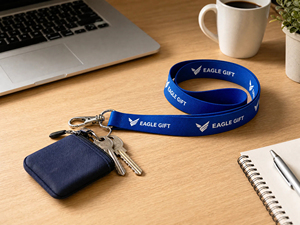 Wholesale Cheap Custom Black Neck Strap Sublimation Printed <b>Polyester</b> Durable Id Card Blank <b>Lanyard</b> with Buckle Ribbon - Product Image 3