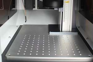 Macchina da taglio per incisione Laser in fibra di alta qualità 100W 1mm in oro 100W Laser a fibra marcatori 300x300mm per gioielli con nome - Product Image 3