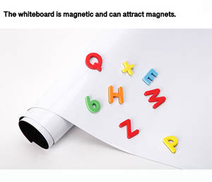 Planificateur magnétique auto-adhésif bon marché de haute qualité autocollant de tableau blanc effaçable à sec pour réfrigérateur tableaux blancs haute visibilité - Product Image 4