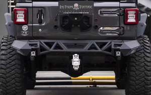 Gobison Vente flash <span class=keywords><strong>2018</strong></span>+ Accessoires automobiles tout-terrain 4x4 Pare-chocs avant et arrière pour <span class=keywords><strong>Jeep</strong></span> pour Wrangler JL Pare-chocs - Product Image 5