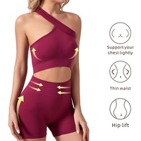 Offre Spéciale : Ensemble Soutien-Gorge Sans Armature et Culotte Courte Sexy pour Femme – Minimiseur de Poitrine Confortable et Fin, Idéal pour le Sommeil et le Quotidien