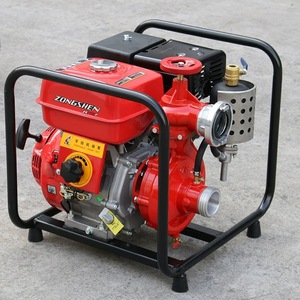 Pompa Antincendio Centrifuga Portatile in Lega di Alluminio con Motore a 4 Tempi Raffreddato ad Aria da 6,8KW Tubo ad Alta Pressione da 60m per Relè Antincendio - Product Image 4