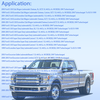 Conjunto de Juntas Inferiores do Motor Compatível com Ford E-350 E-450 E-550 F-250 F-350 F-450 F-550 7.3L V8 de 1999-2003 OE CS92391 CS54204A