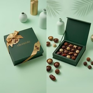 Cajas Magnéticas de Chocolate para Bombones de Fresa, Personalizadas para San Valentín y Bodas, Venta al Por Mayor - Product Image 3