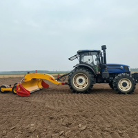 Niveleuse laser pour tracteur, équipement agricole pour la préparation des rizières
