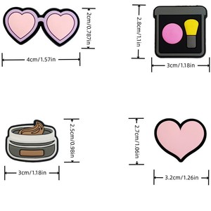 21-х розовые шармы из ПВХ - Product Image 5