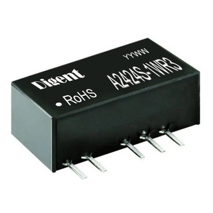 Convertitore di Potenza <span class=keywords><strong>DC</strong></span>-<span class=keywords><strong>DC</strong></span> a Doppia Uscita 1W 24V a 3.3V/5V/9V/12V/15V/24V A2405S-1WR3 A2424S-1WR3 - Product Image 1