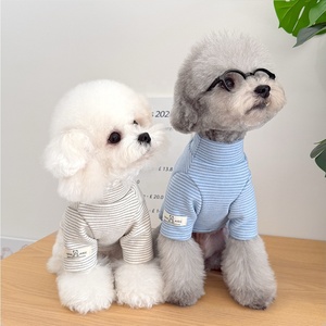 Nuova Maglietta Termica in Grafene per Cani e Gatti <span class=keywords><strong>con</strong></span> Strisce Colorate e Design Semplice, <span class=keywords><strong>Felpa</strong></span> Calda a Collo Alto - Product Image 5
