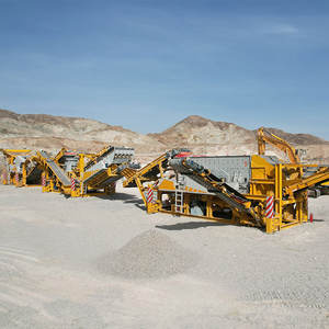 Concasseur de pierre de carrière 300 TPH, installation complète de concassage de pierre mobile - Product Image 2