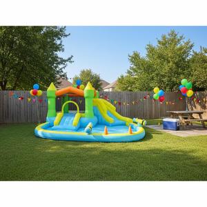 Jouets pour enfants, toboggan fantastique, château gonflable, piscine, trampoline, mur d'escalade, toboggans aquatiques gonflables pour enfants - Product Image 1